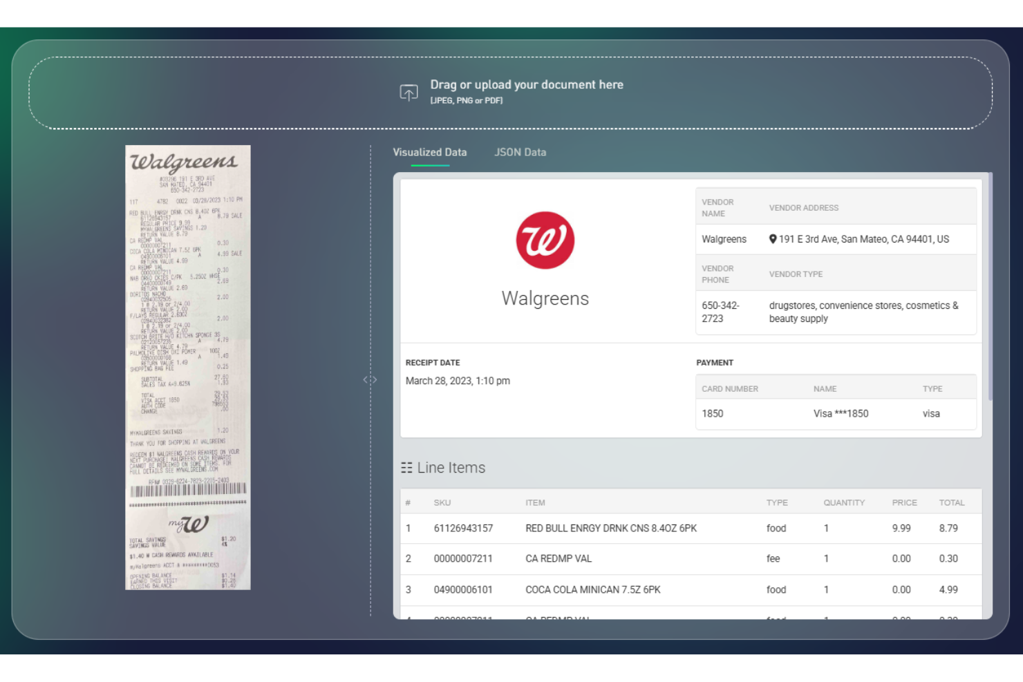 Veryfi screenshot - 15 applications de scan de reçus pour 2026