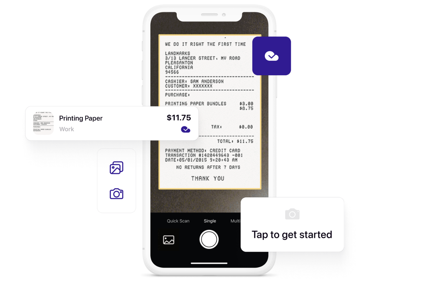 Smart Receipts screenshot - 15 applications de scan de reçus pour 2026