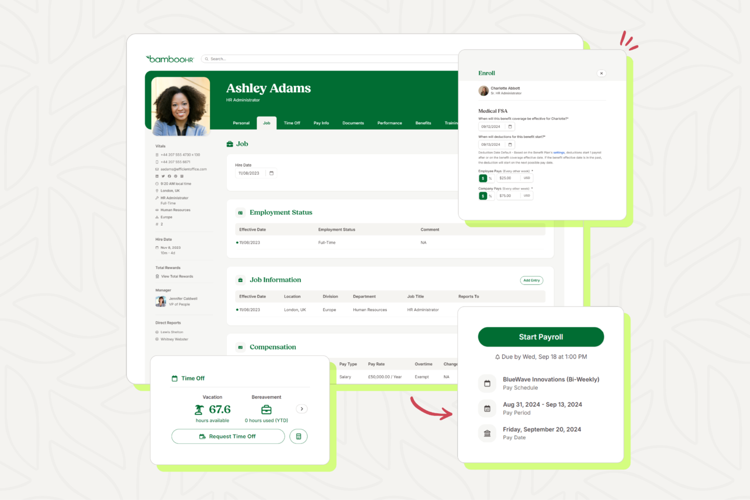 BambooHR® screenshot - 30 Beste Talentmanagement-Software-Tools für 2026