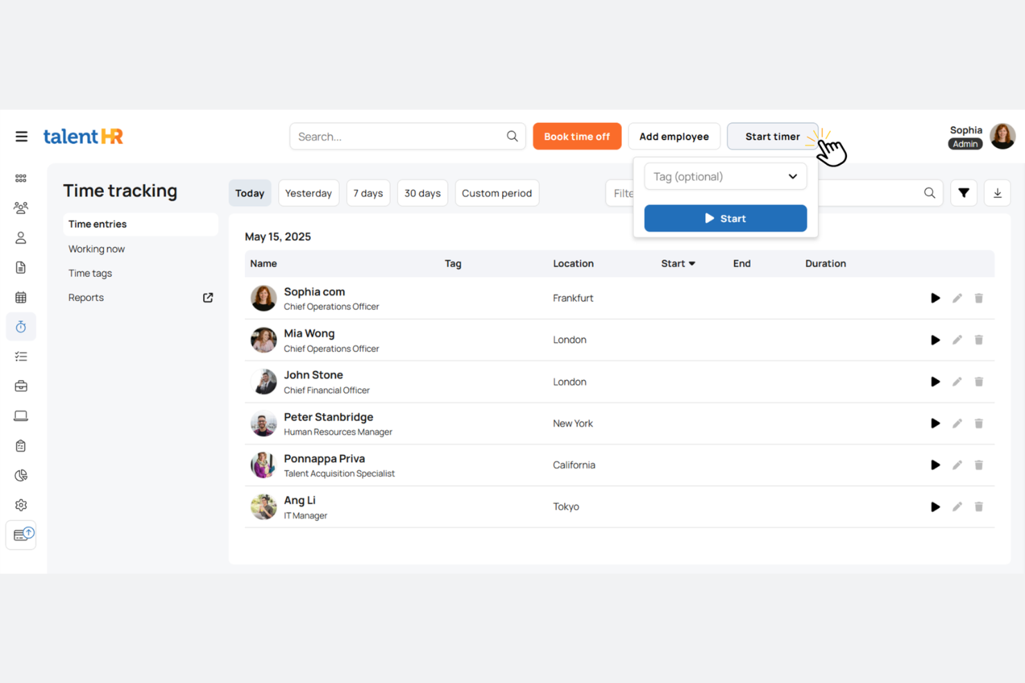 TalentHR screenshot - 24 Beste All-in-One HR-Software im Test 2026