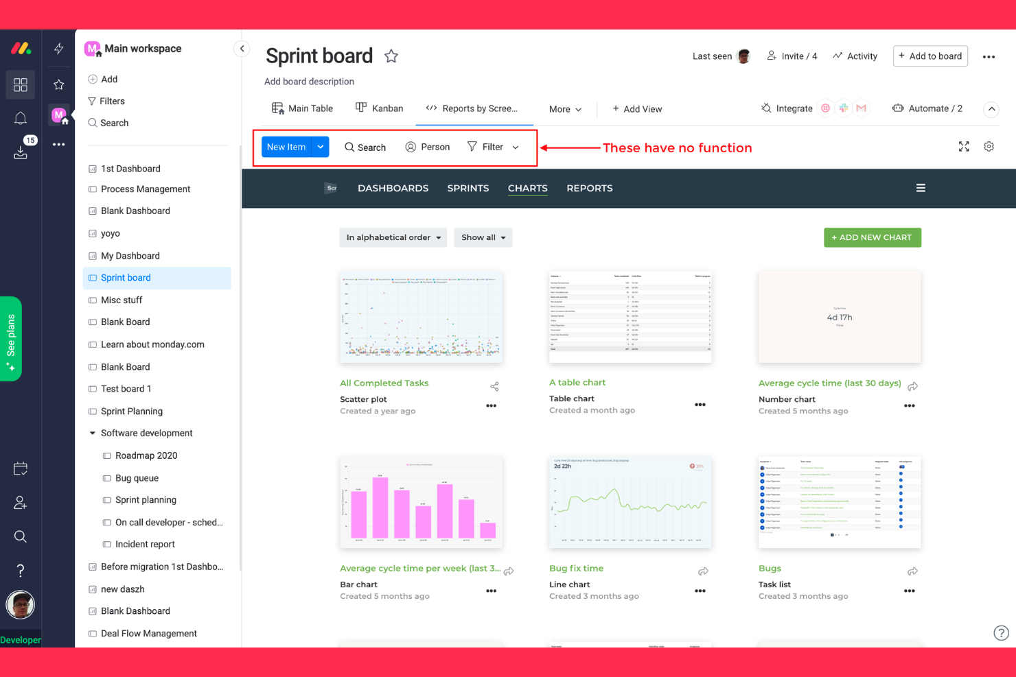 monday.com screenshot - 13 Meilleurs Logiciels de Gestion pour Petites Entreprises évalués en 2026
