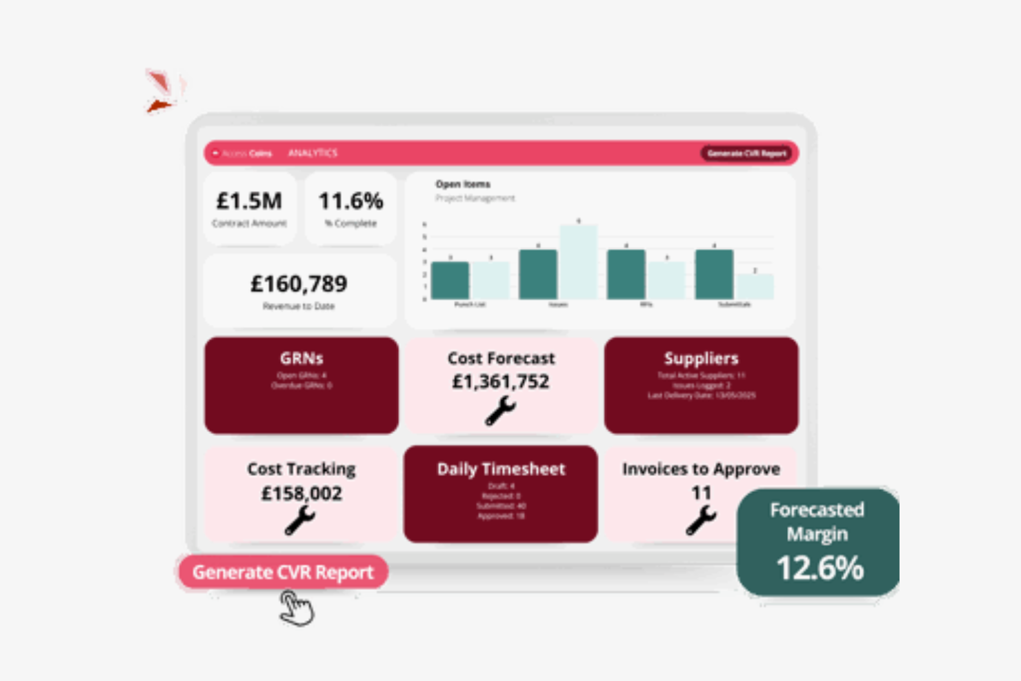 Access Construction screenshot - 13 Meilleurs Logiciels de Gestion des Sous-Traitants au Royaume-Uni Passés en Revue en 2026