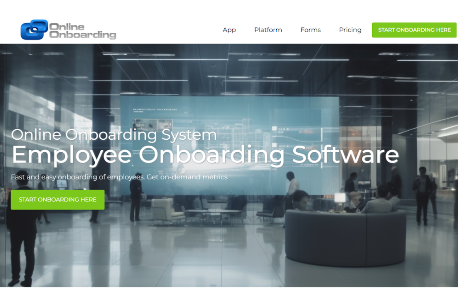 OnlineOnboarding screenshot - 14 meilleurs logiciels d’intégration de sous-traitants analysés en 2026