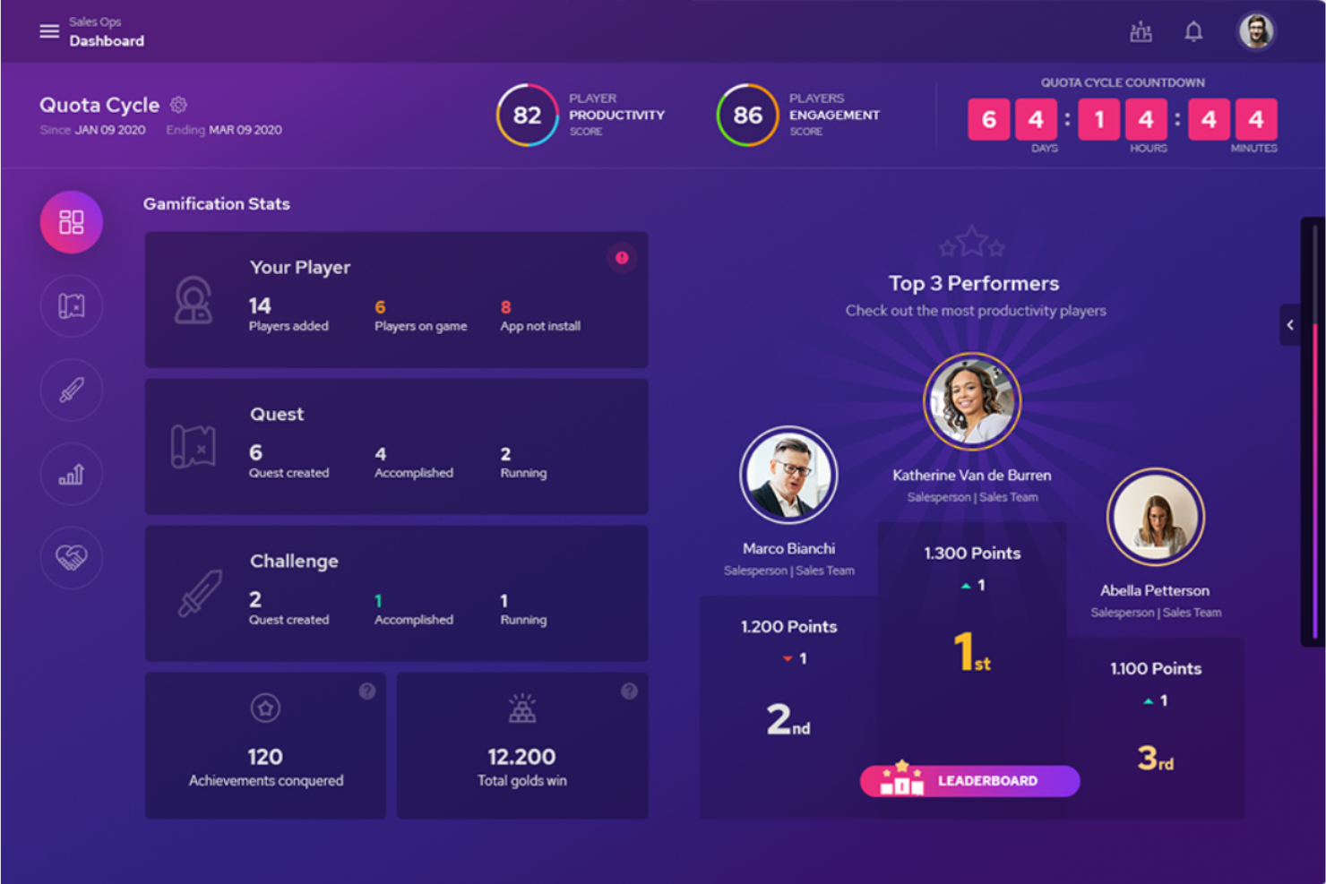 Gamifier screenshot - 16 Beste Gamification-Software für Mitarbeiterengagement im Jahr 2026 getestet