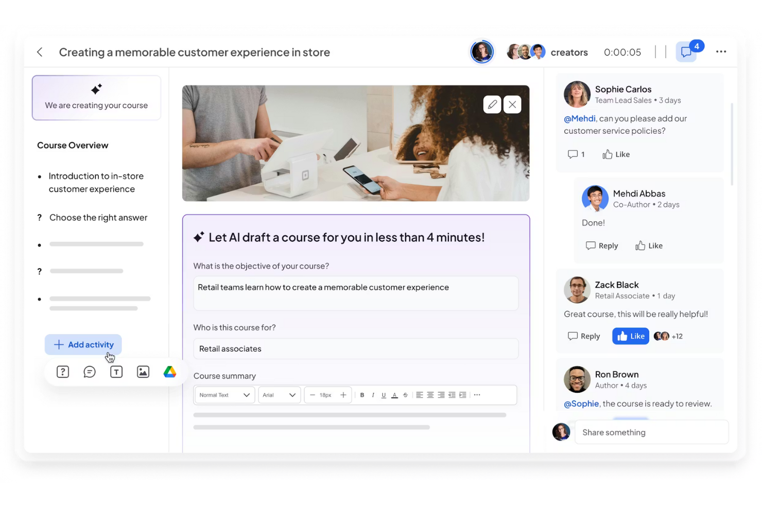 360Learning screenshot - 19 Meilleurs Systèmes de Gestion de l’Apprentissage SaaS Passés en Revue en 2026