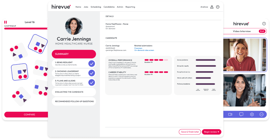 HireVue screenshot - 20 Meilleurs Outils d’IA Passés en Revue en 2026