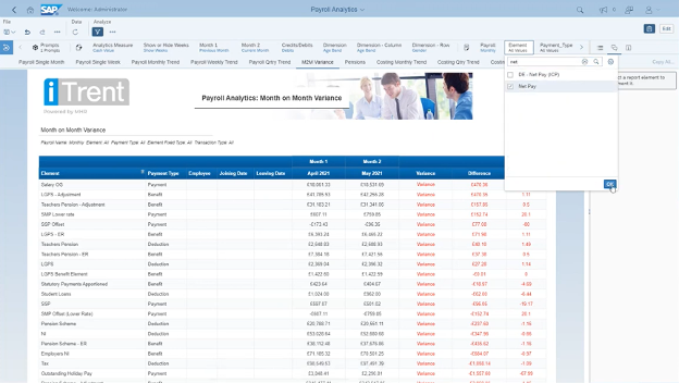 MHR (iTrent) screenshot - 10 beste HR-Software im Vereinigten Königreich im Test 2026