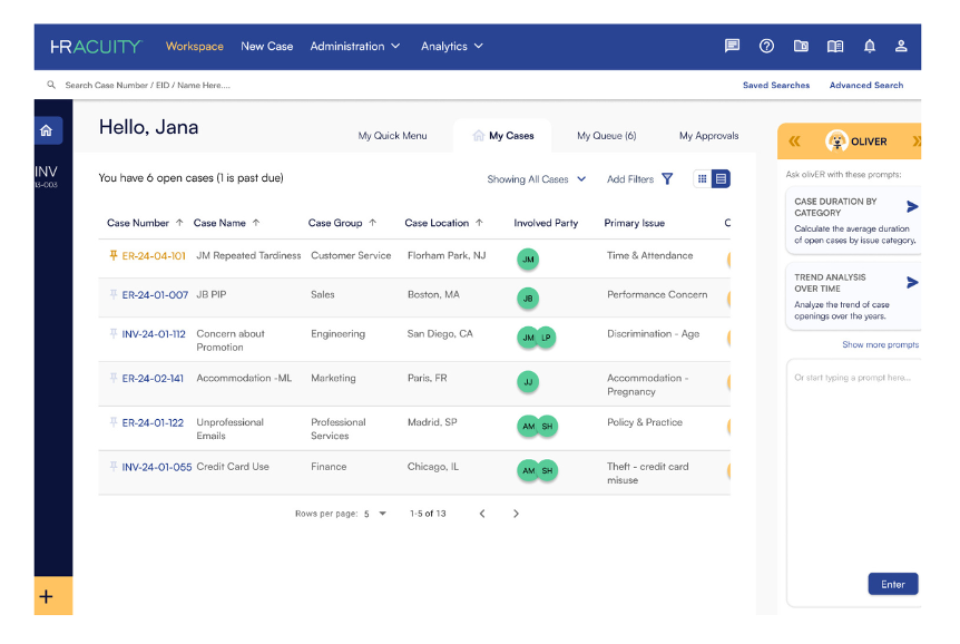 HR Acuity screenshot - 13 Meilleurs Logiciels de Gestion RH par IA Passés en Revue en 2026