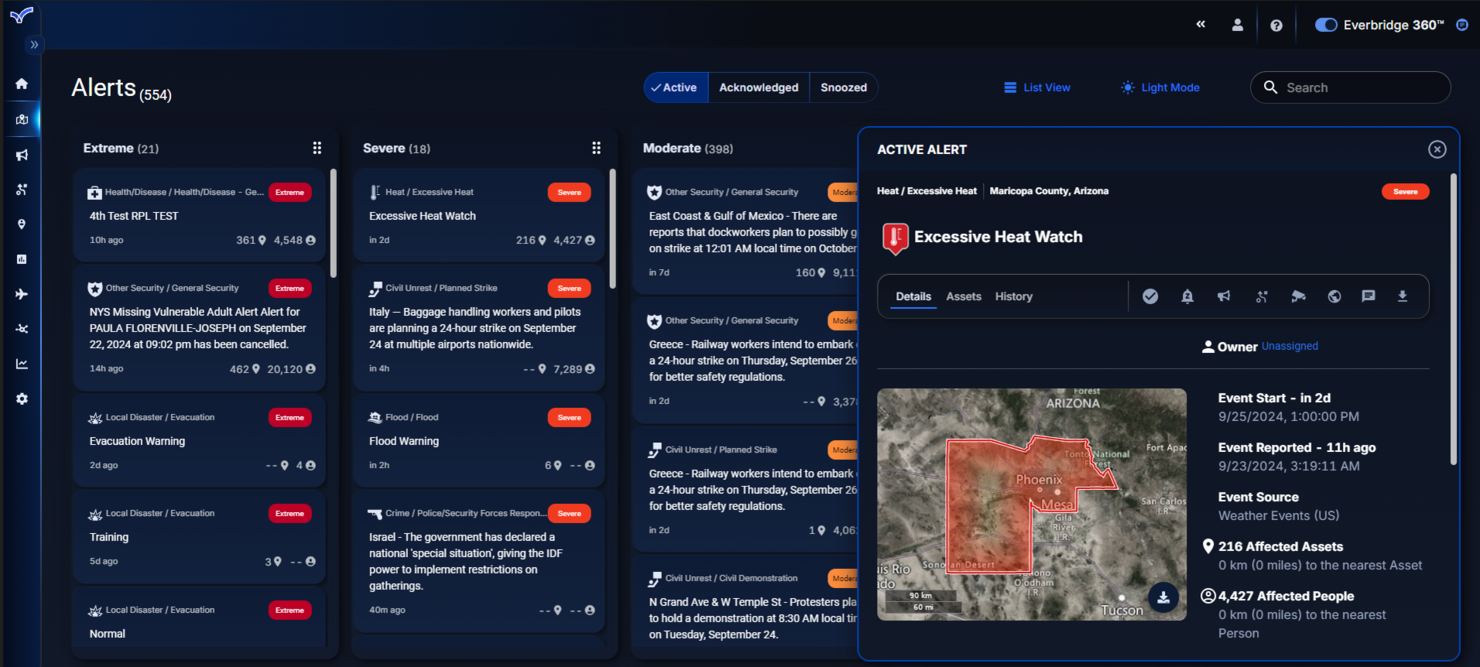 everbridge screenshot - 15 meilleurs outils d’IA pour la gestion de crise évalués en 2026