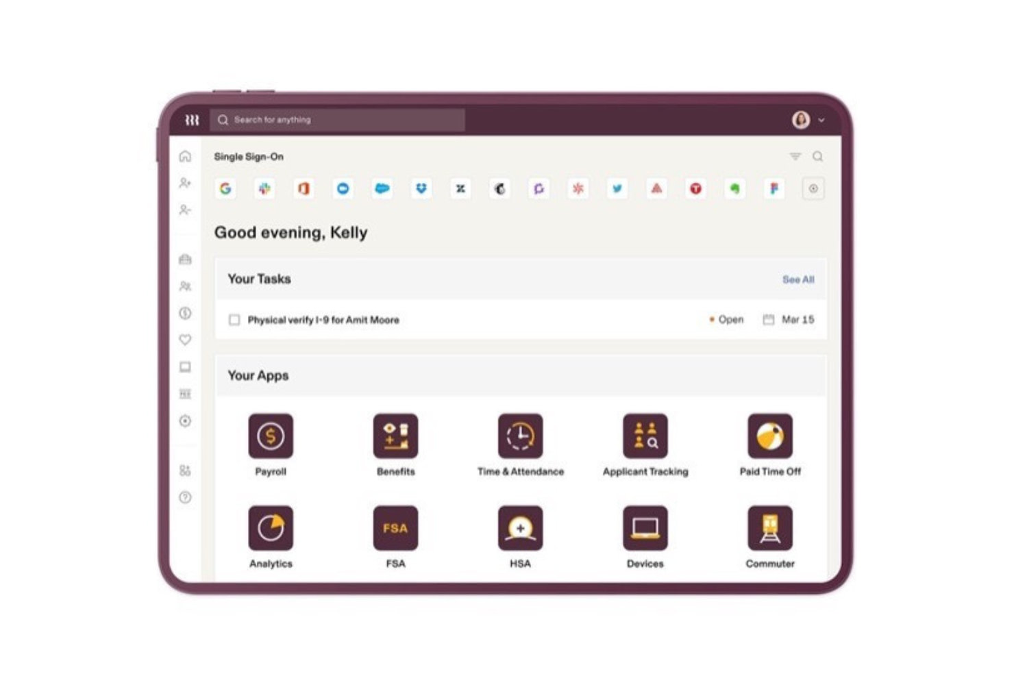 Rippling screenshot - 13 meilleurs outils de gestion des effectifs par IA évalués en 2026