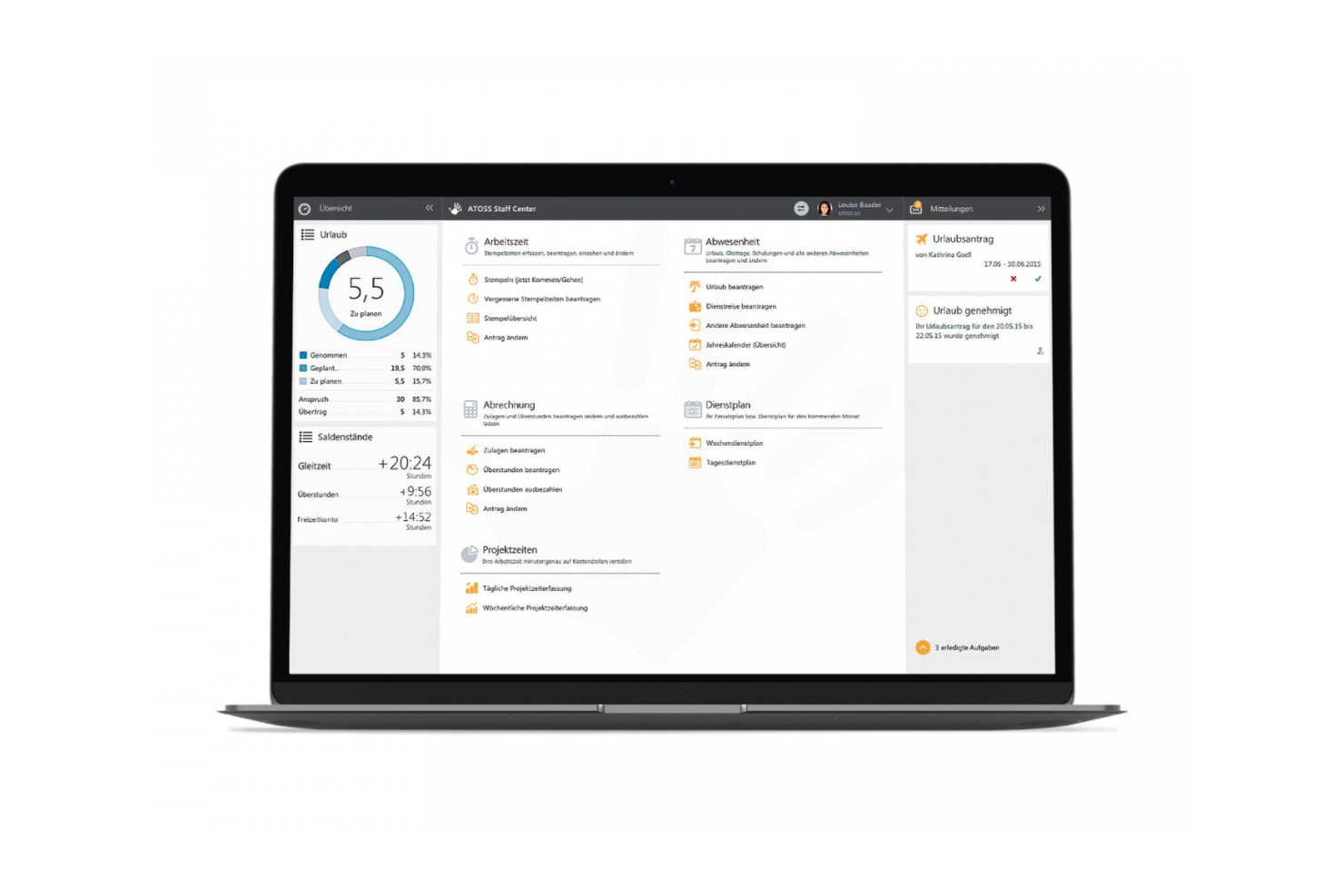 ATOSS screenshot - 13 meilleurs outils de gestion des effectifs par IA évalués en 2026