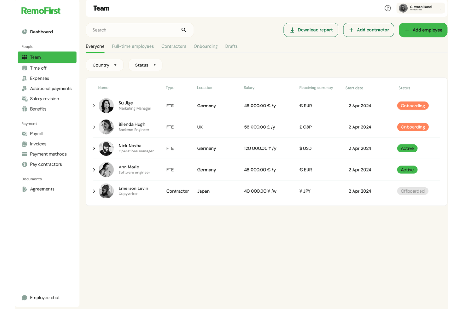 Remofirst screenshot - 17 Beste Homebase-Alternativen im Jahr 2026 bewertet