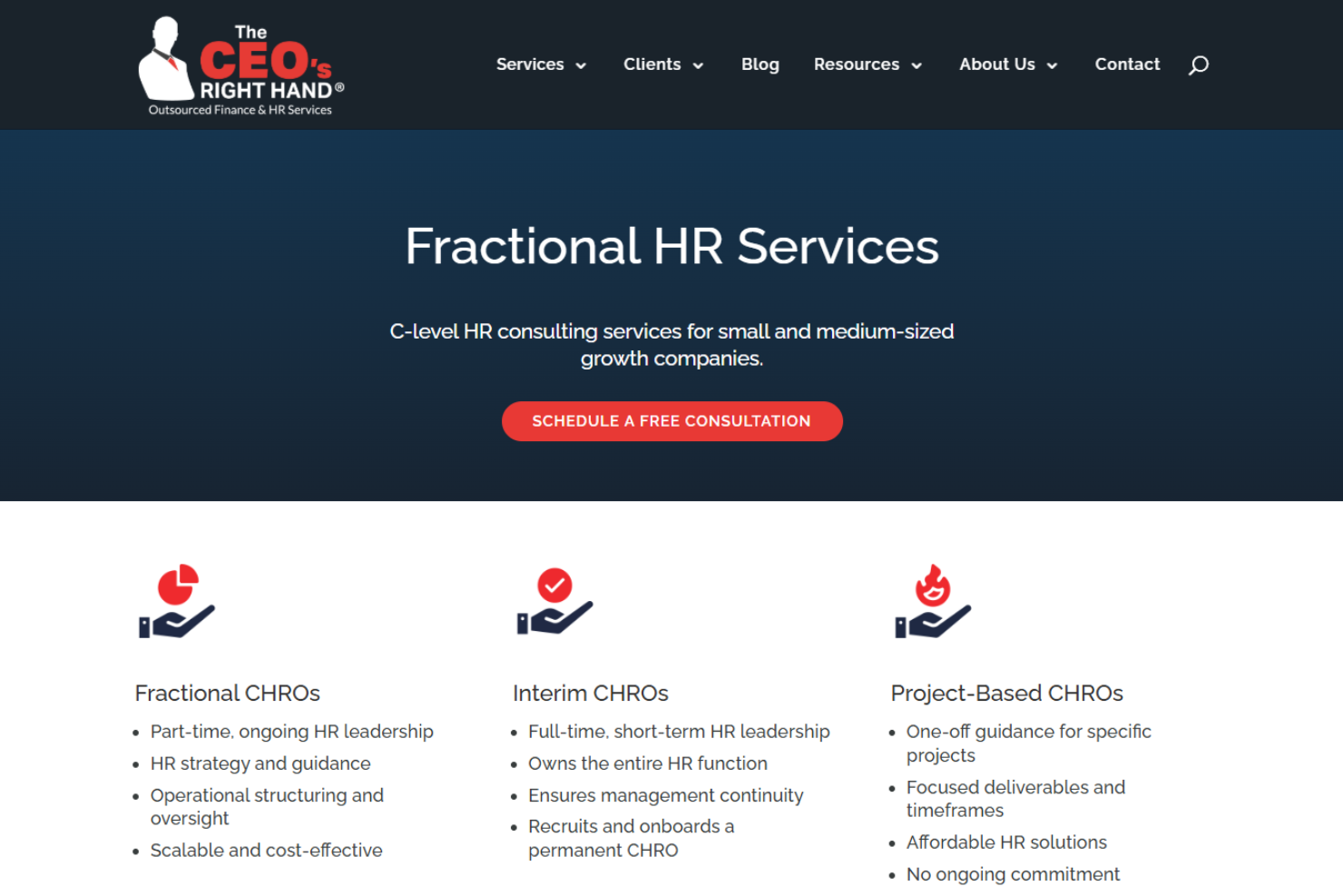 The CEO’s Right Hand screenshot - 15 meilleurs services RH pour les startups en 2026 : Analyse complète