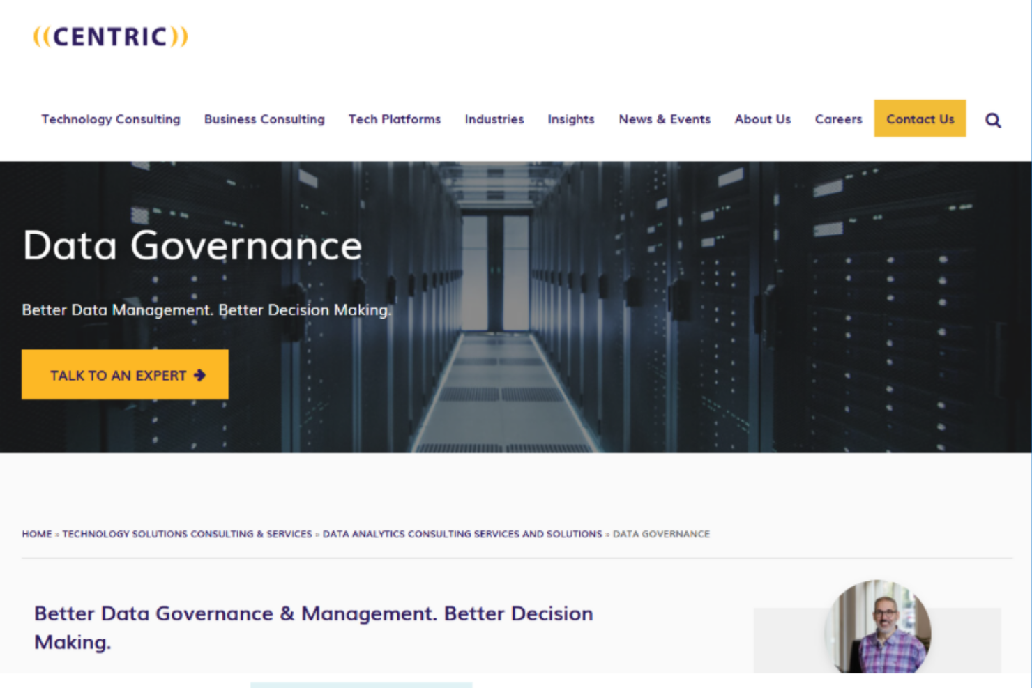 Centric Software screenshot - 13 Meilleurs Consultants en Gouvernance des Données de 2026 : Analyse