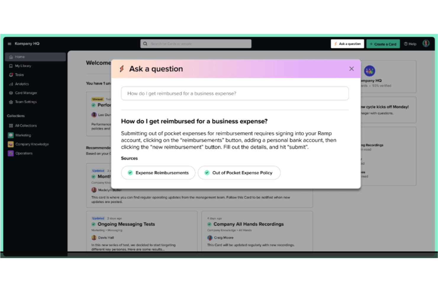 Guru screenshot - 13 Beste Change-Management-Tools &amp; Software 2026