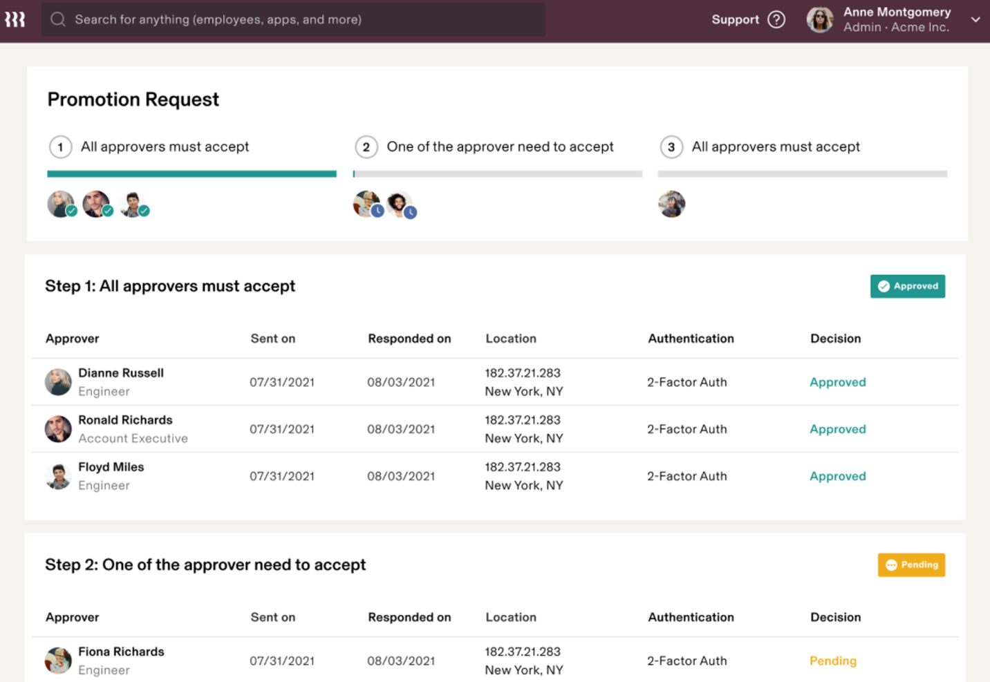 Rippling screenshot - 15 Meilleures Alternatives à Arcoro de 2026 : Avis et Comparatif