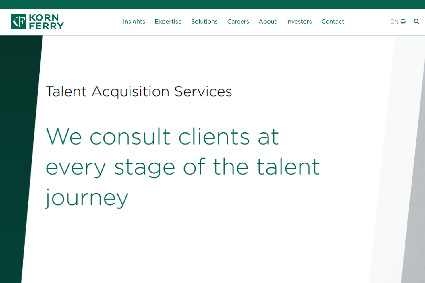 Korn Ferry screenshot - 13 beste Personalagenturen im Test 2026