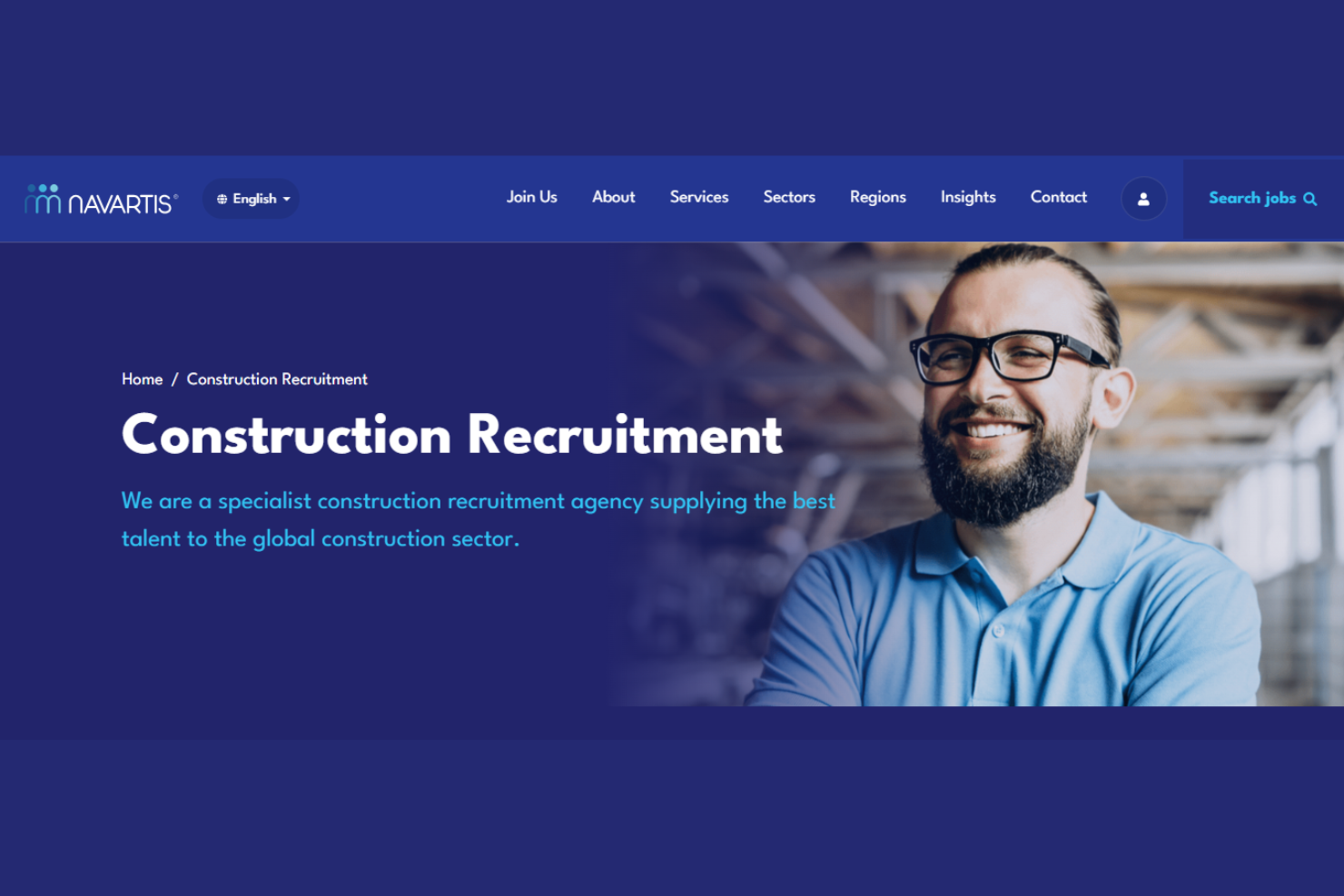 Navartis Global screenshot - 15 Meilleures Agences de Recrutement dans la Construction Passées en Revue en 2026