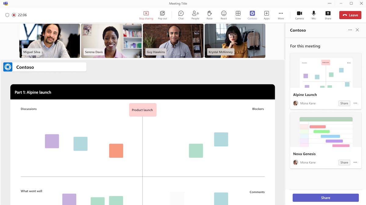 Microsoft Teams screenshot - 24 Beste Software für Einzelgespräche im Test 2026