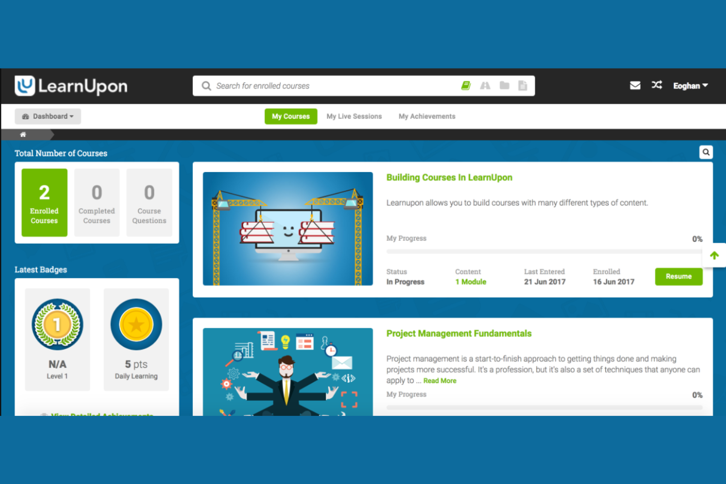 LearnUpon screenshot - 14 Beste iSpring Learn Alternativen im Test 2026