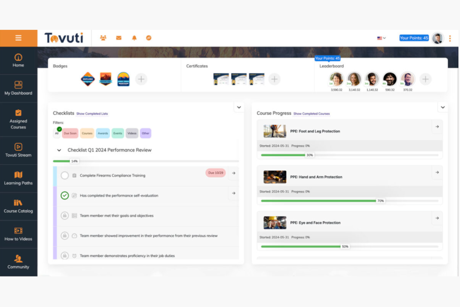 Tovuti screenshot - 14 Beste iSpring Learn Alternativen im Test 2026