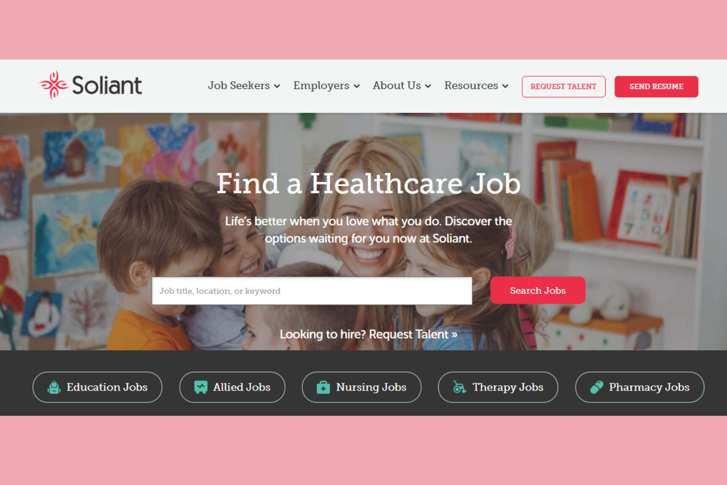 Soliant Health screenshot - 20 Meilleures Entreprises de Recrutement en Santé Passées en Revue en 2026