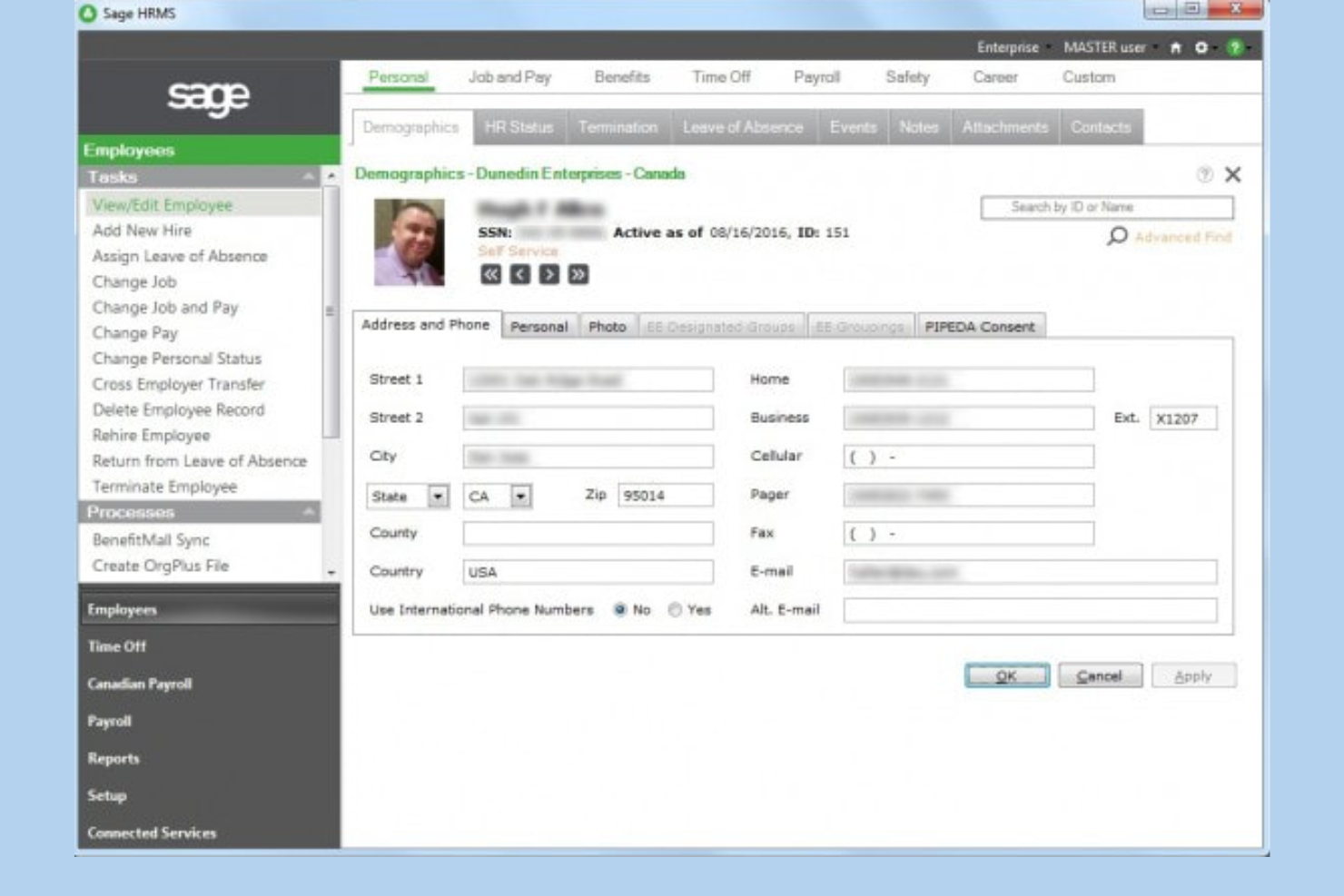 Sage HR screenshot - 19 Beste Paycor-Alternativen im Jahr 2026 getestet