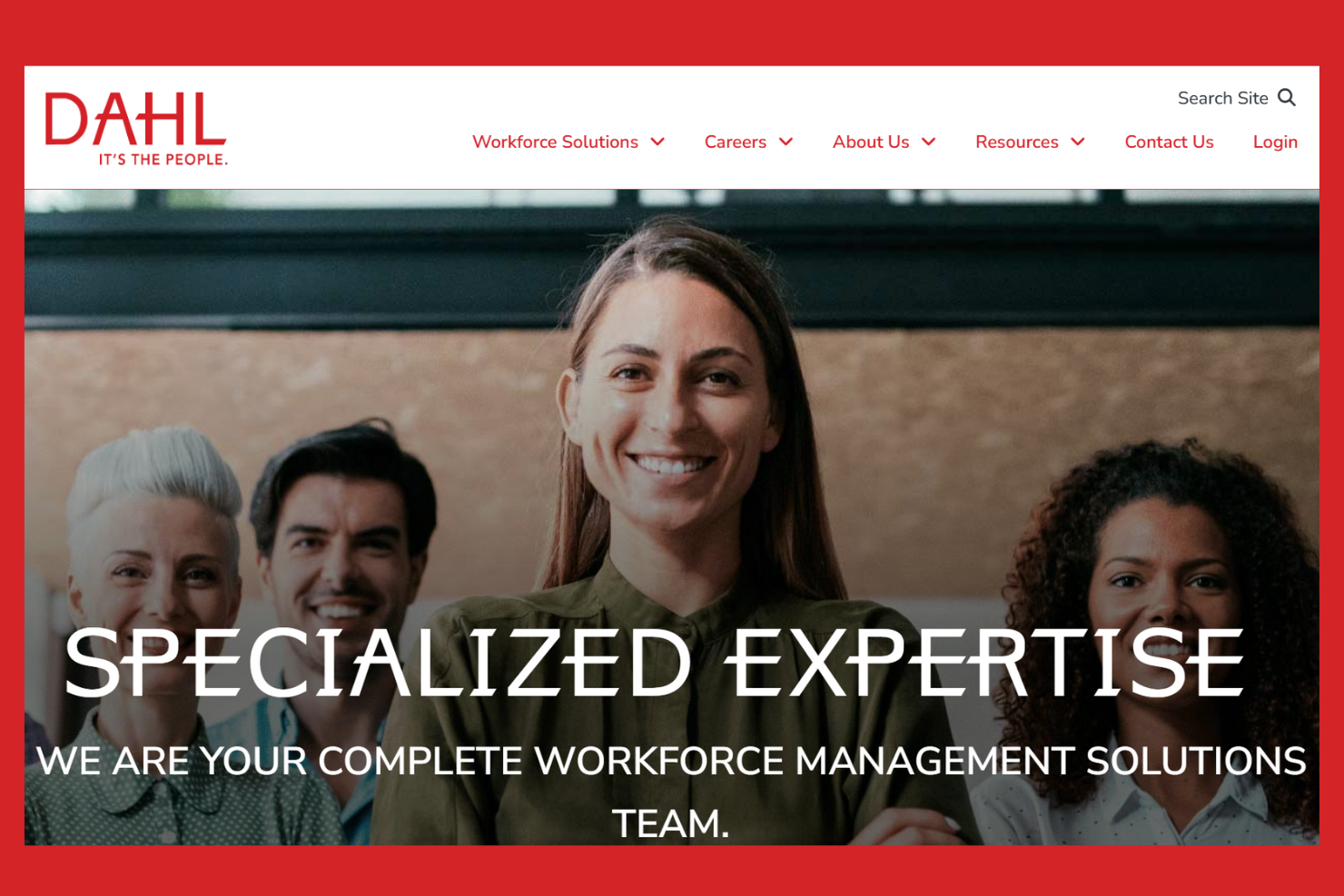Dahl Consulting screenshot - 10 Beste HR-Beratungsfirmen in Minneapolis im Test 2026