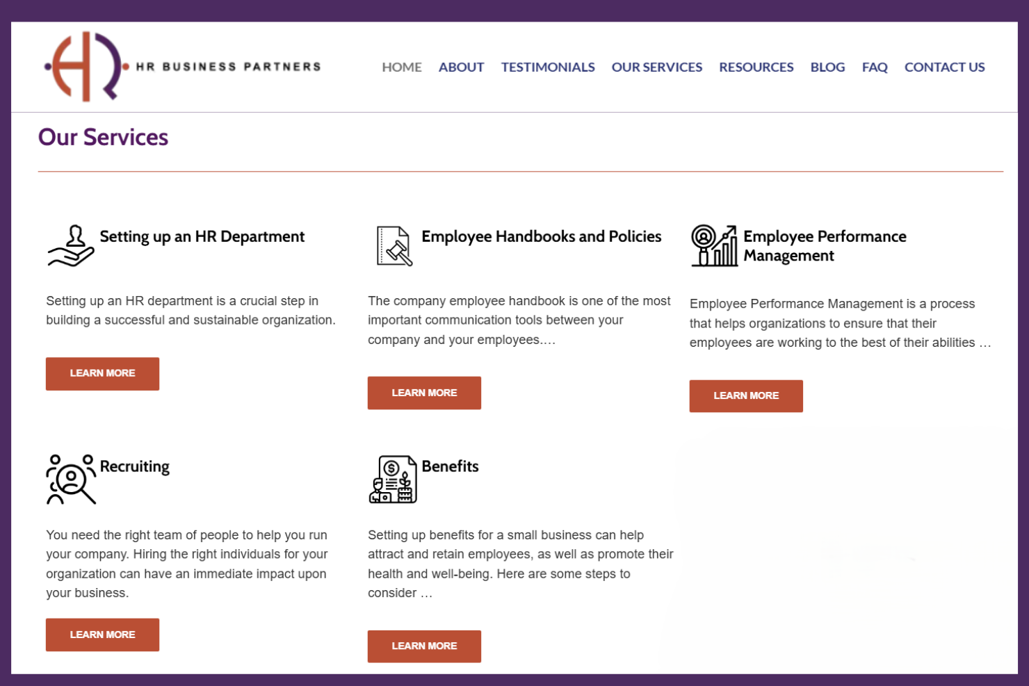 HR Business Partner screenshot - 10 Beste HR-Beratungsfirmen in Minneapolis im Test 2026
