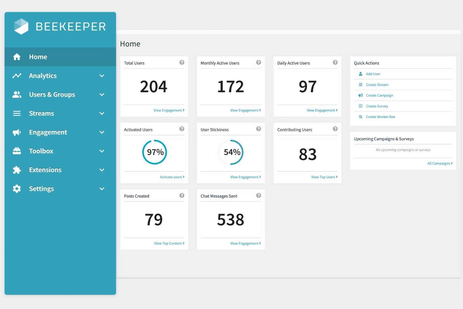 Beekeeper screenshot - 20 Beste Mobile Workforce Management Software im Test 2026