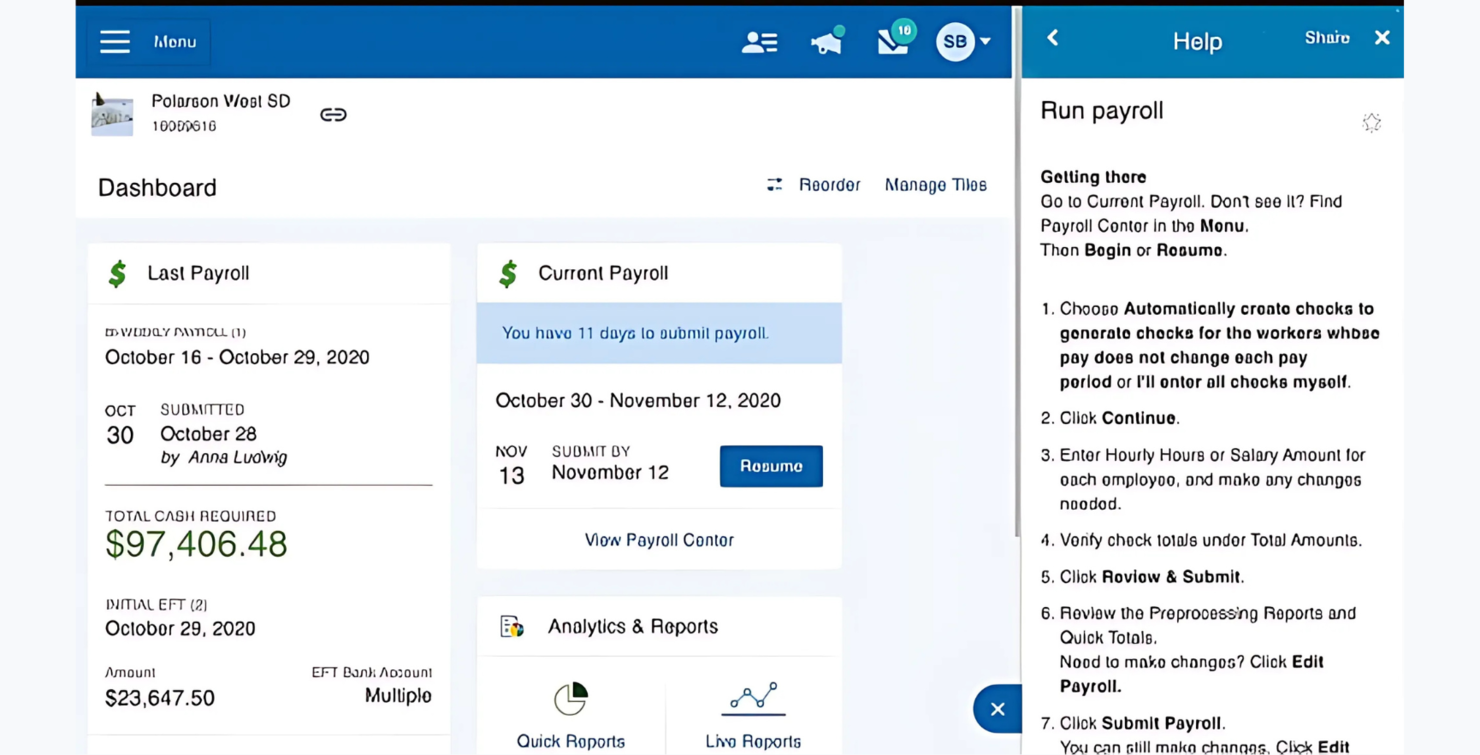 Paychex screenshot - Die 10 besten Justworks-Alternativen im Test 2026
