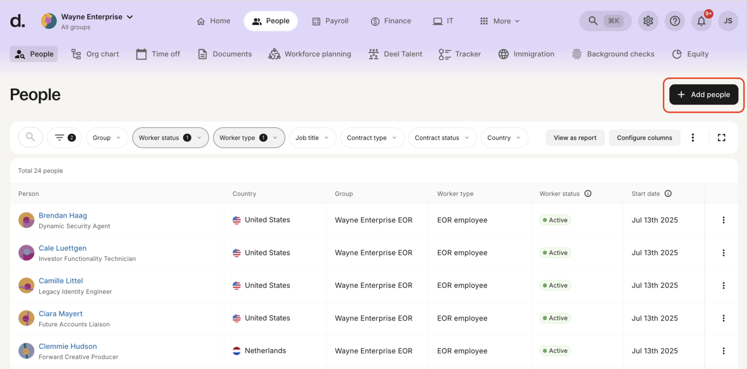 Deel Hire screenshot - 10 beste rechtliche Arbeitgeber in Chile: 2026 bewertet