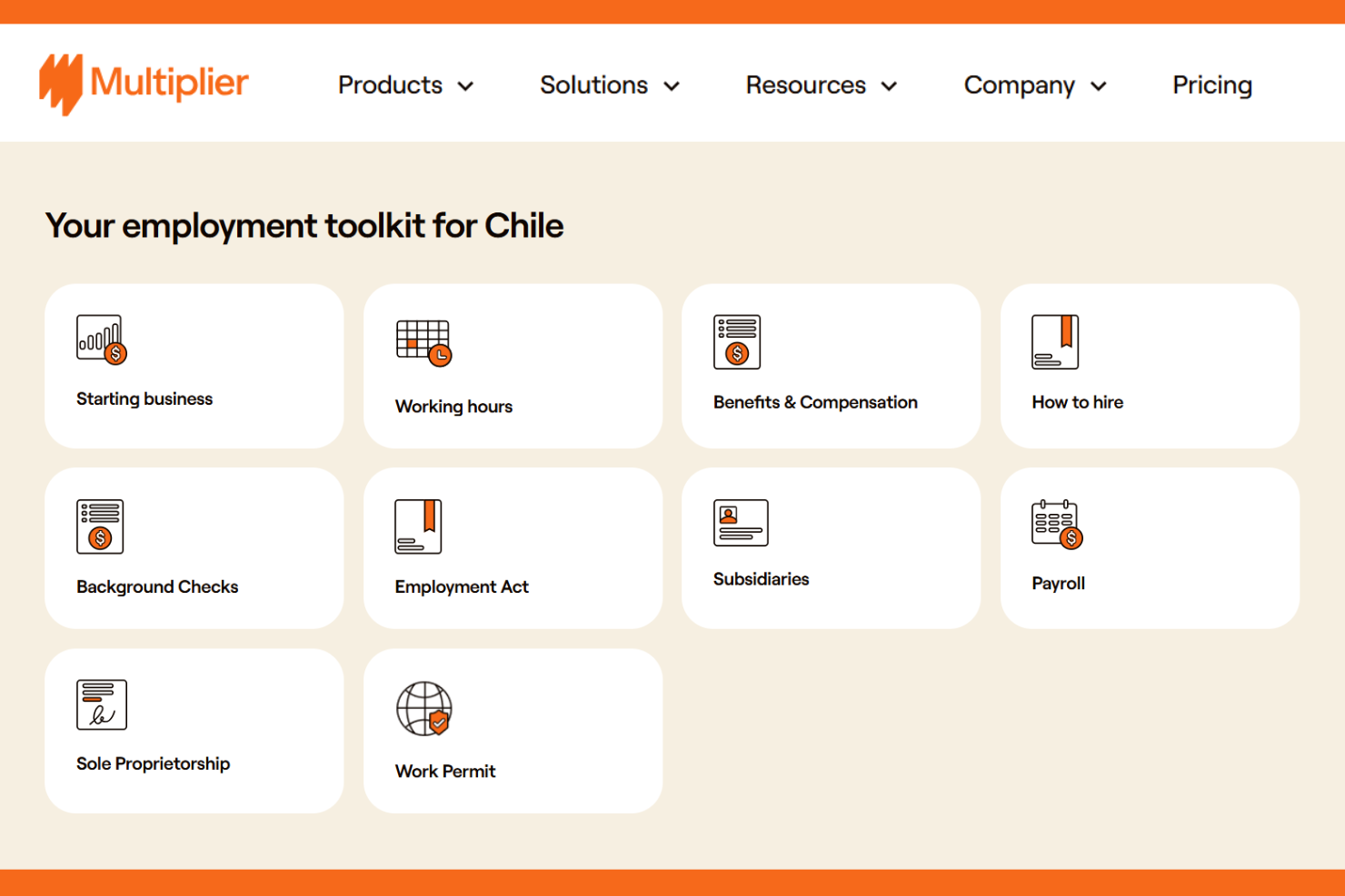 Multiplier screenshot - 10 beste rechtliche Arbeitgeber in Chile: Bewertet im Jahr 2026