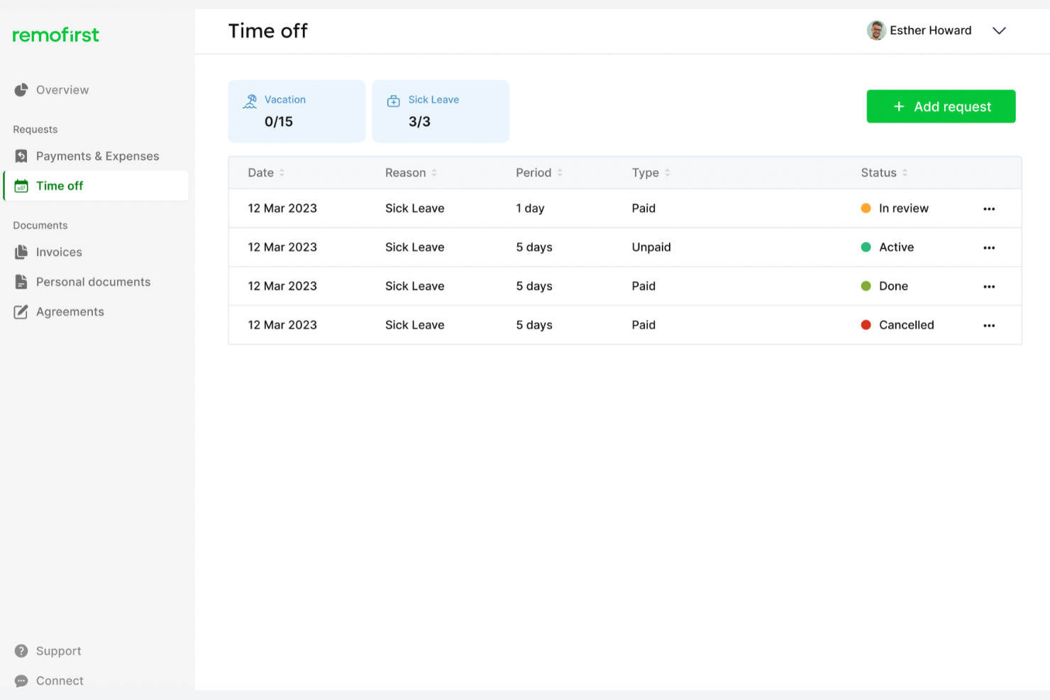 RemoFirst screenshot - 18 Meilleures Alternatives à Zoho Évaluées en 2026