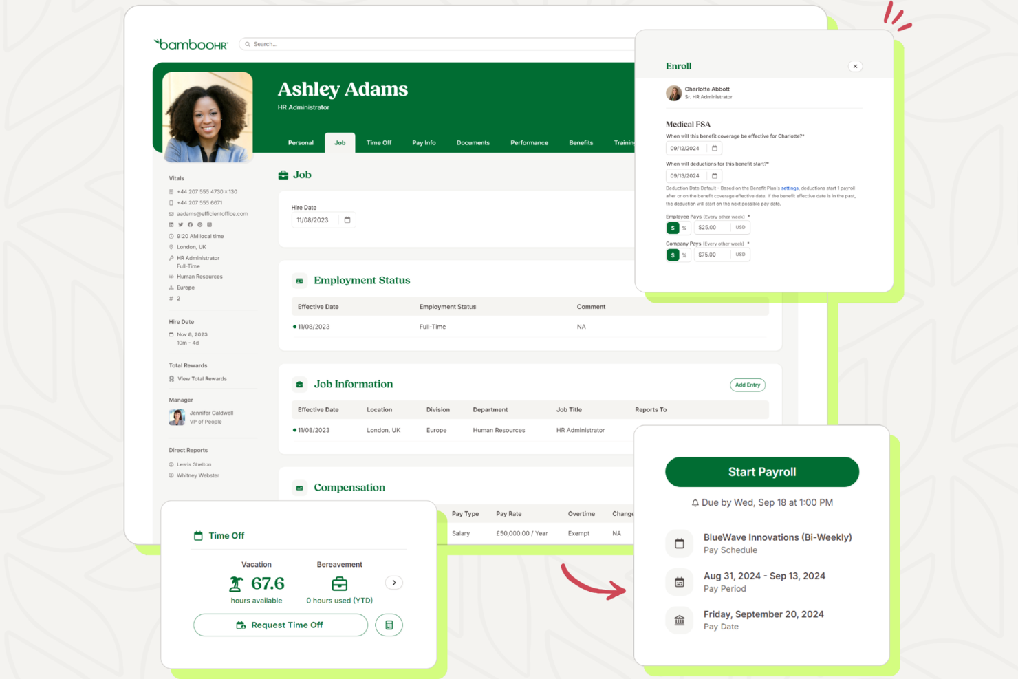 BambooHR® screenshot - 25 Meilleurs Logiciels RH de Base de 2026 : Analysés et Comparés
