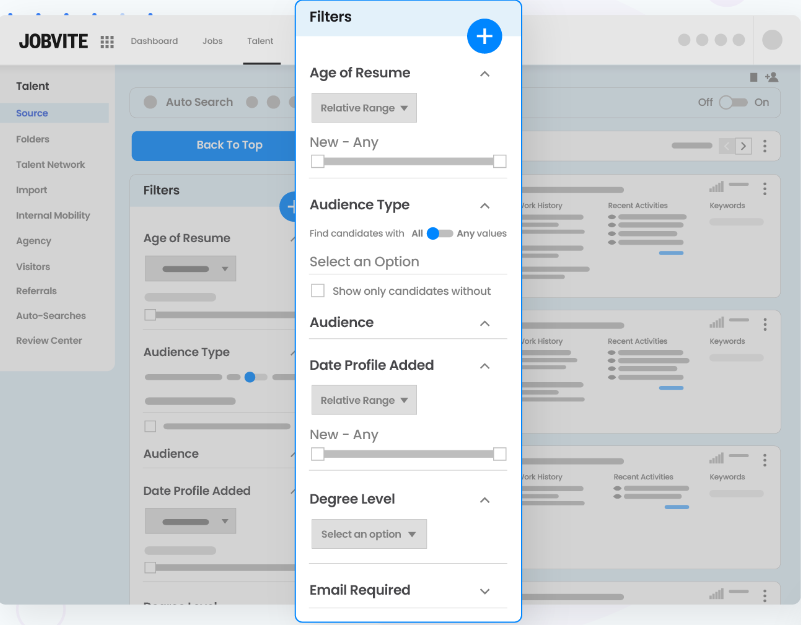 Jobvite screenshot - 25 Beste Executive-Search-Software 2026: Getestet &amp; Verglichen