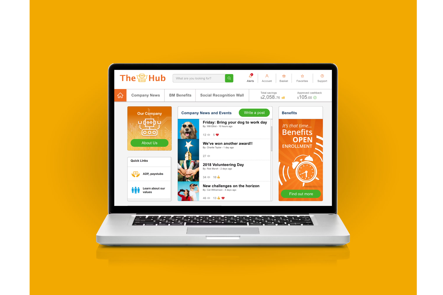 Reward Gateway screenshot - 24 Meilleurs Logiciels de Motivation des Employés Passés en Revue en 2026