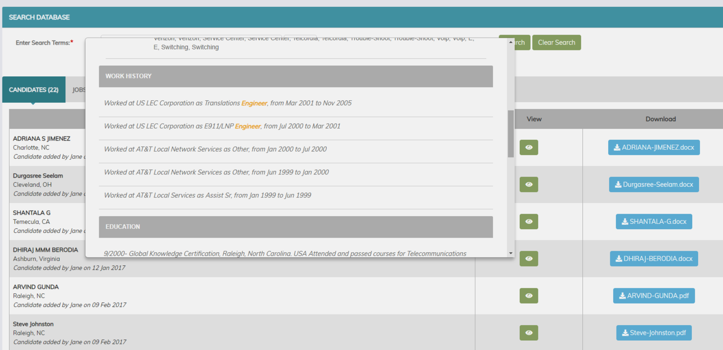 Recruiteze screenshot - 22 Beste Jobbörsen-Software von 2026