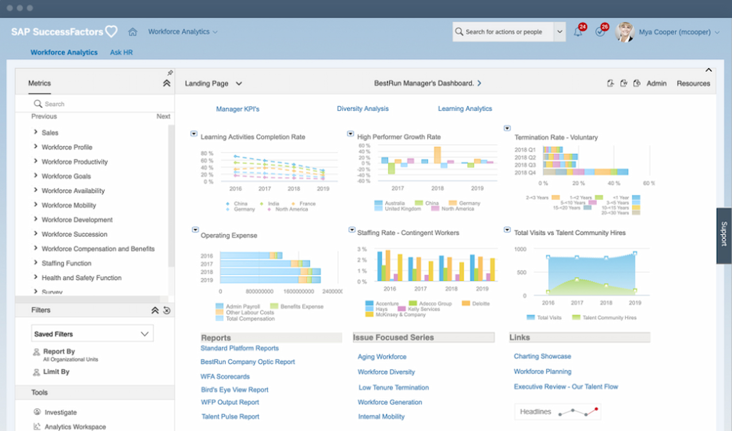 SAP SuccessFactors screenshot - 24 Beste ADP-Alternativen im Jahr 2026