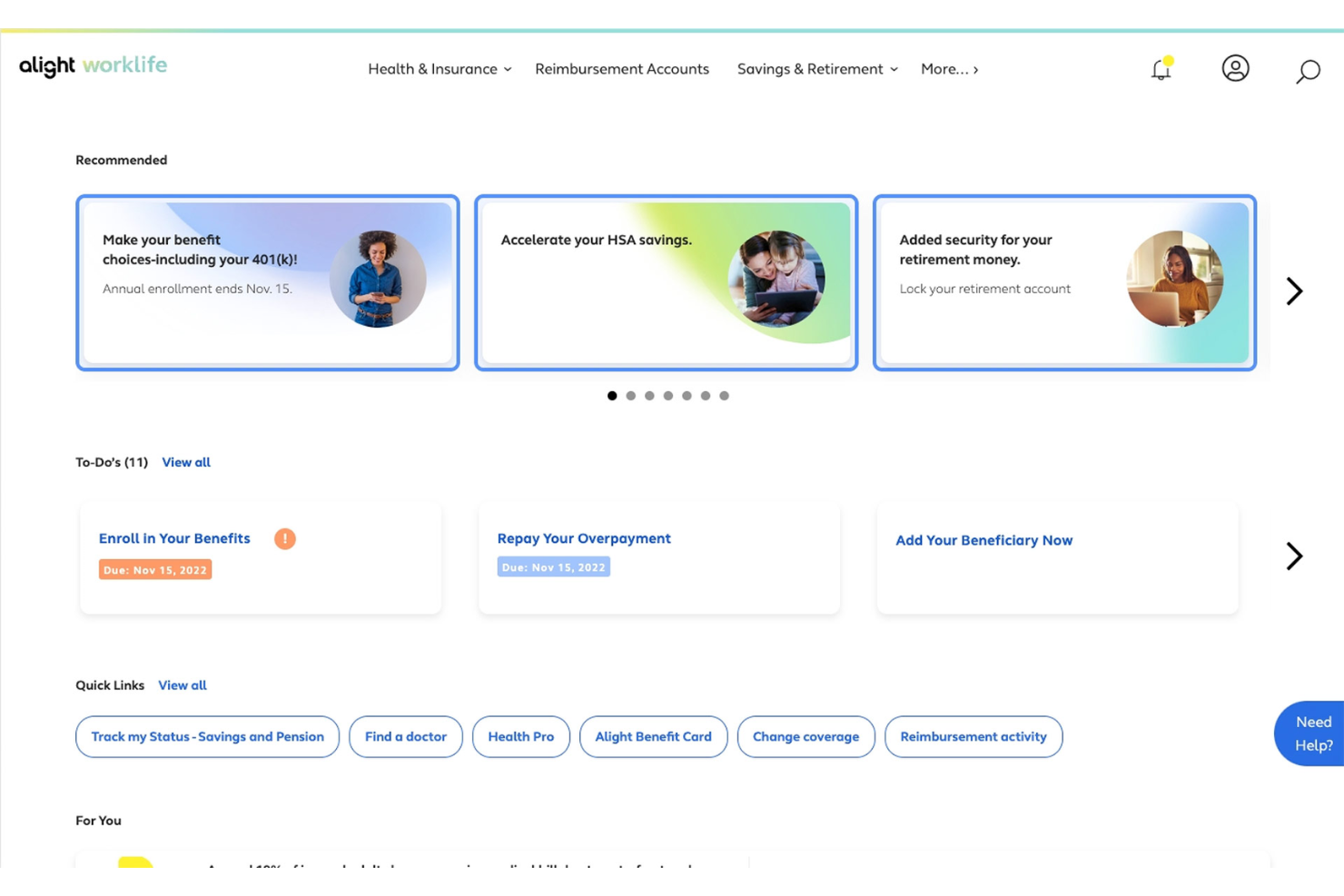 Alight screenshot - 10 beste HR-Outsourcing-Dienste & Unternehmen im Jahr 2026