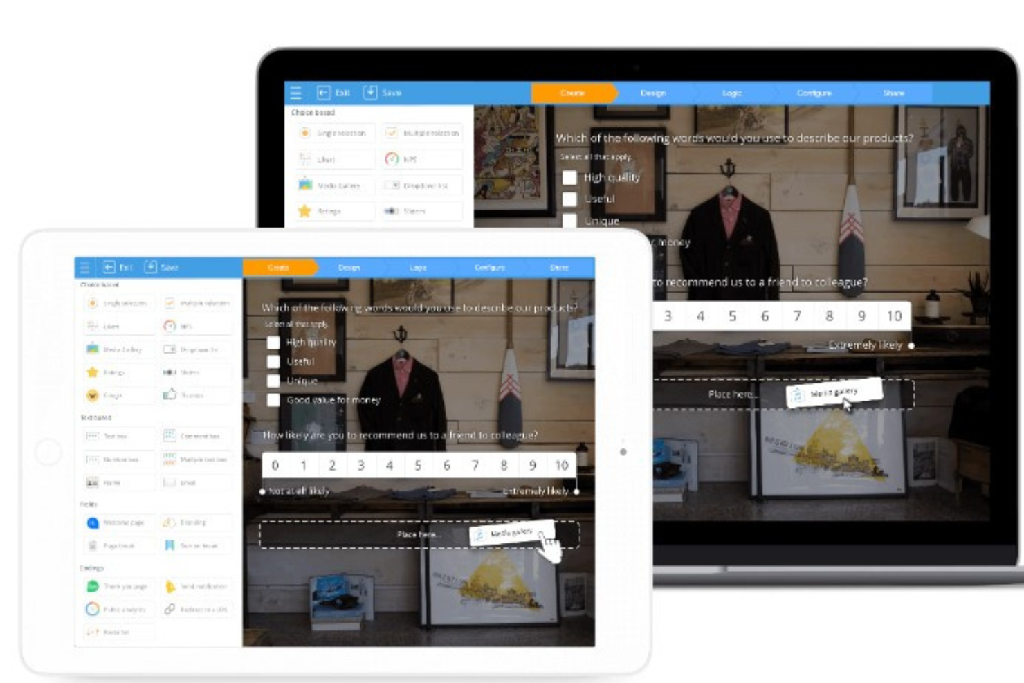 SurveyLegend screenshot - 20 Meilleurs Logiciels de Feedback Employé de 2026