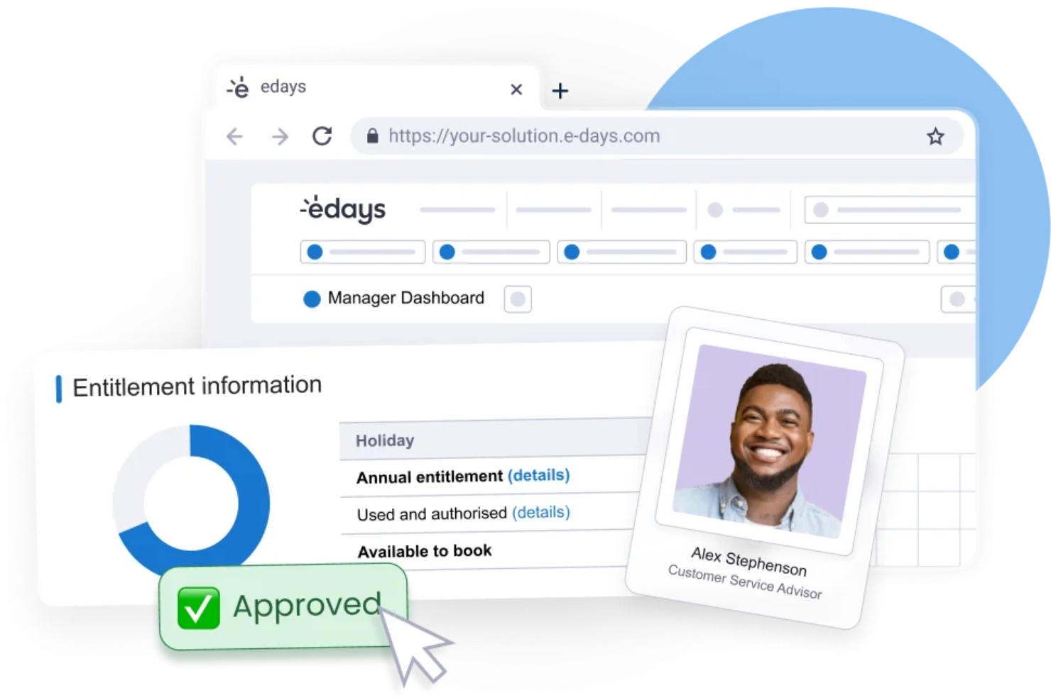 edays screenshot - 30 meilleurs logiciels de gestion du temps et des présences de 2026 : avis et comparatif