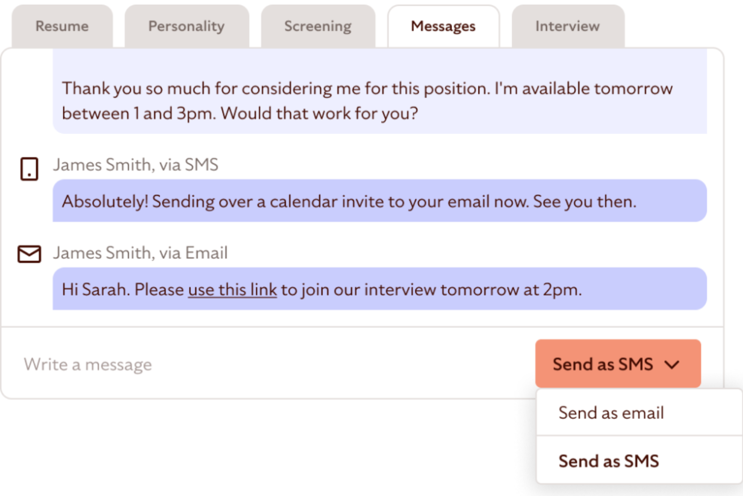 Wizehire screenshot - 20 Meilleurs Logiciels d’Automatisation du Recrutement pour l’Embauche en 2026