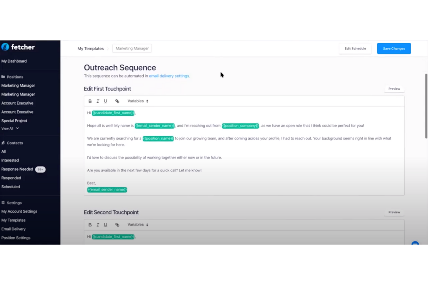 Fetcher screenshot - 20 Beste Talentgewinnungs-Software im Test für 2026