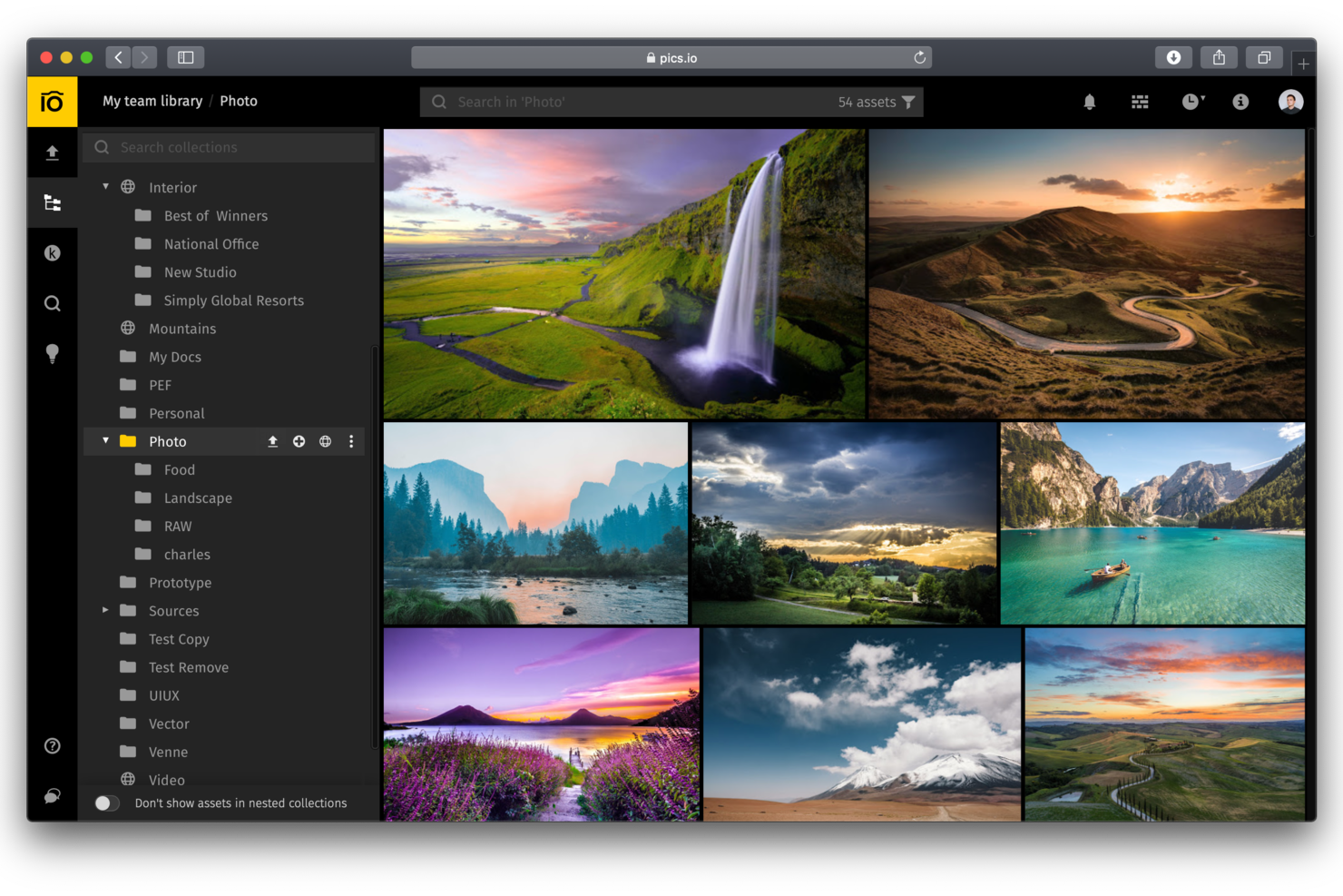Pics.io screenshot - 19 Beste Softwarelösungen für Anlagenverwaltung 2026: Im Test