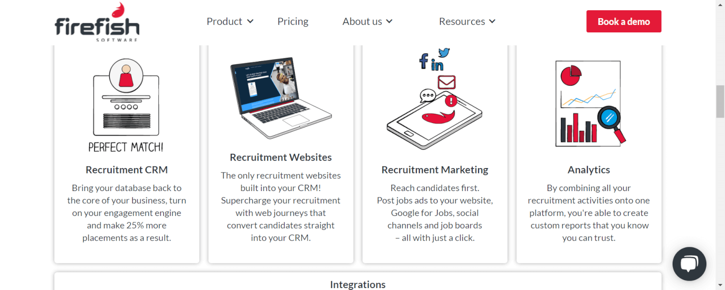 Firefish Software screenshot - 20 Beste Recruitment-Marketing-Software für die Einstellung im Jahr 2026