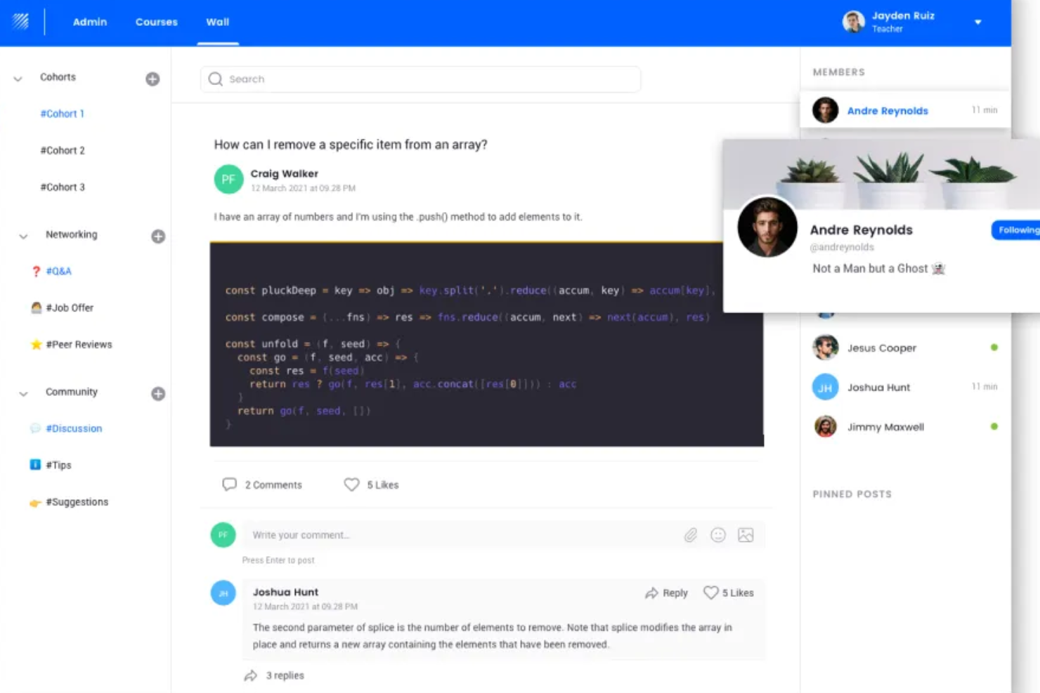 TeachFloor screenshot - 20 meilleurs LMS pour la formation des petites entreprises en 2026