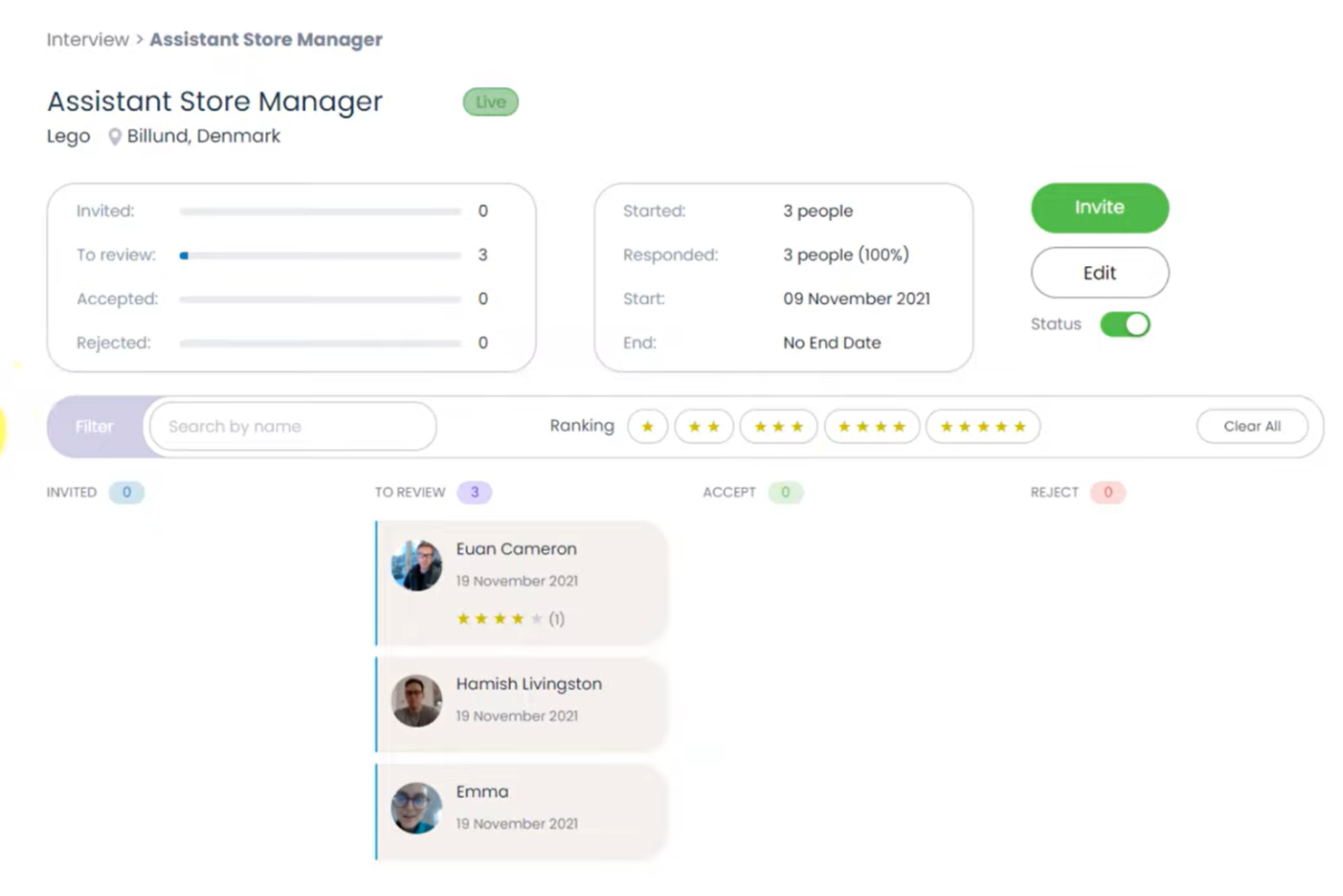 Willo screenshot - 20 meilleurs logiciels de recherche de candidats pour 2026