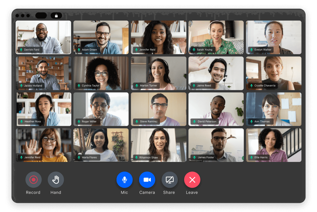 GoTo Meeting screenshot - 20 Meilleurs Logiciels de Visioconférence de 2026