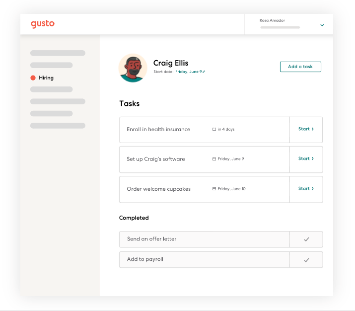 Gusto screenshot - 30 Meilleurs SIRH pour Petites Entreprises en 2026